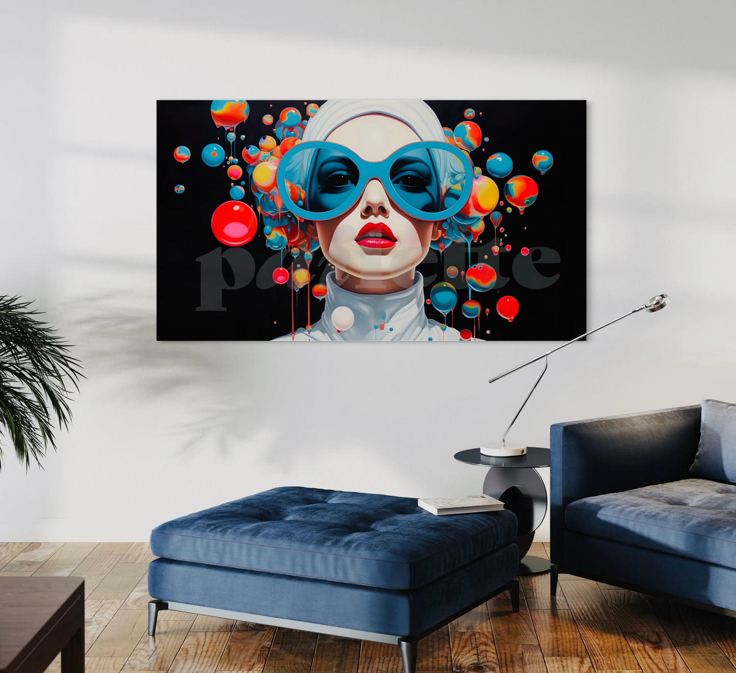 'She's All That!' one-of-ai-kind custom art