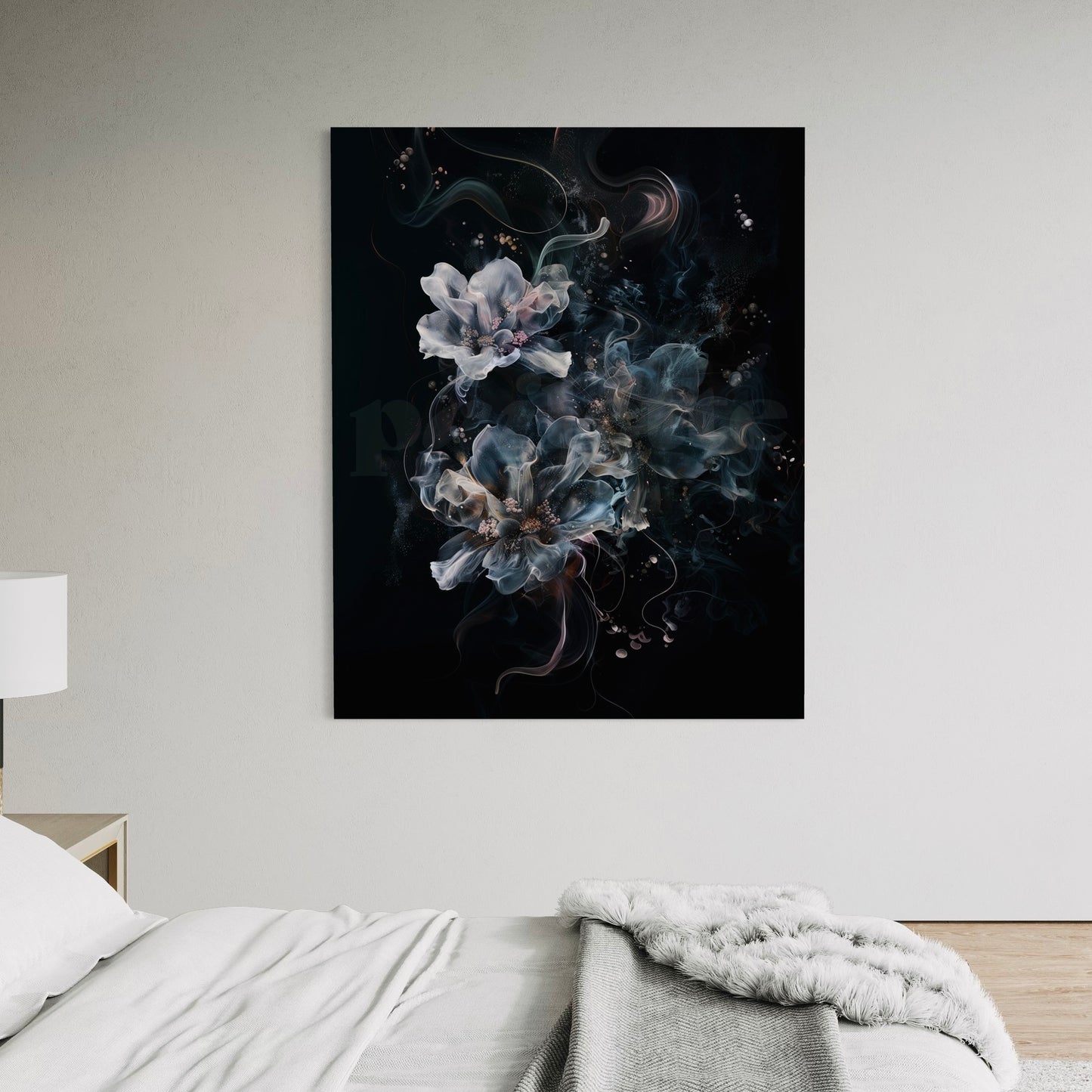 ‘Water Blooms' one-of-ai-kind custom art