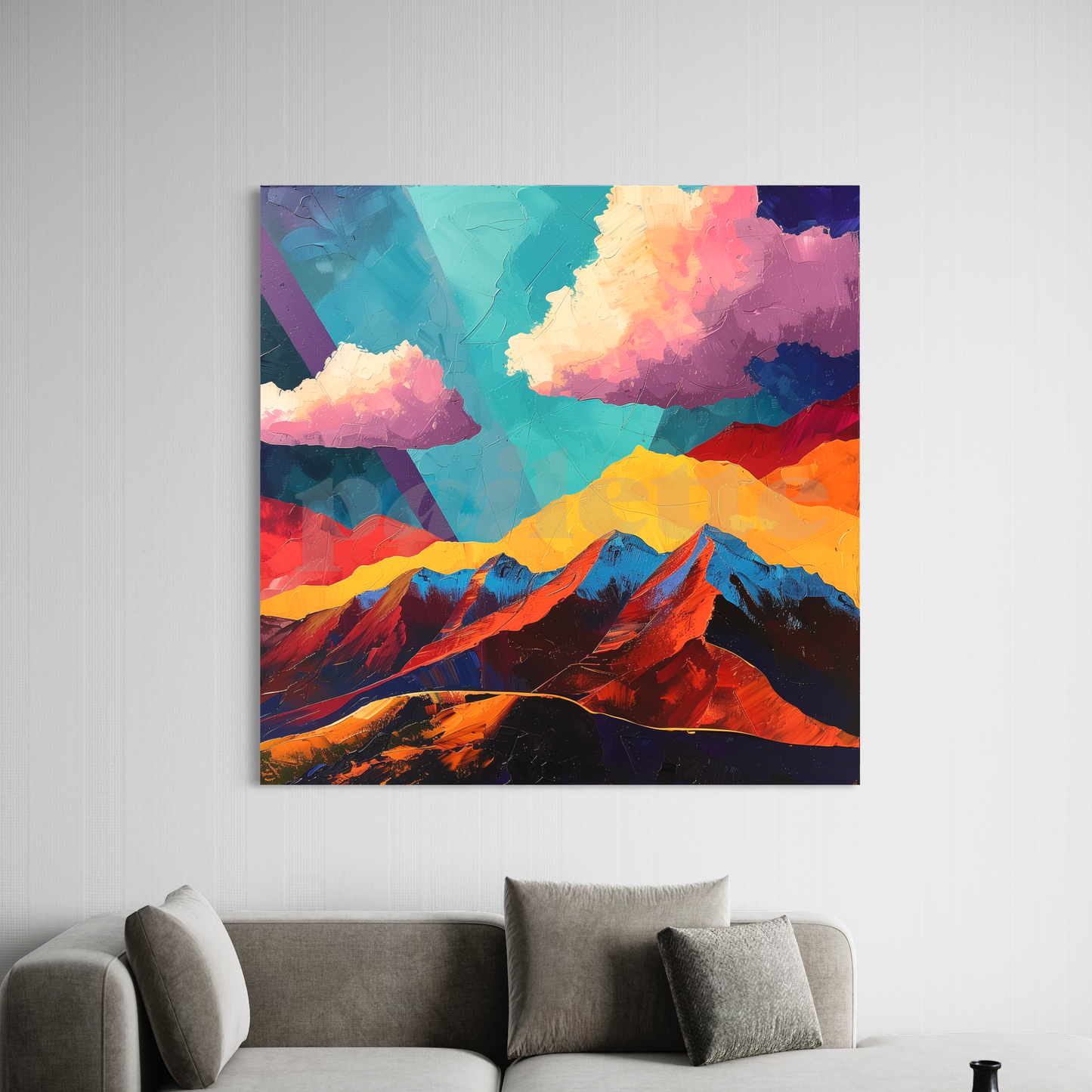 'Big Sky Dreams' one-of-a-kind custom art