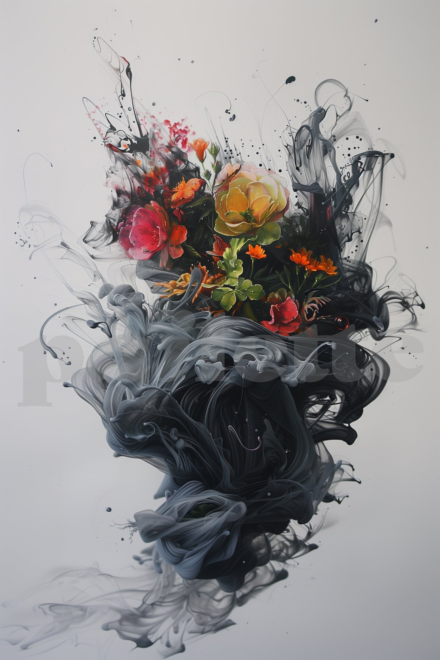 'Asking for Me' one-of-ai-kind custom art