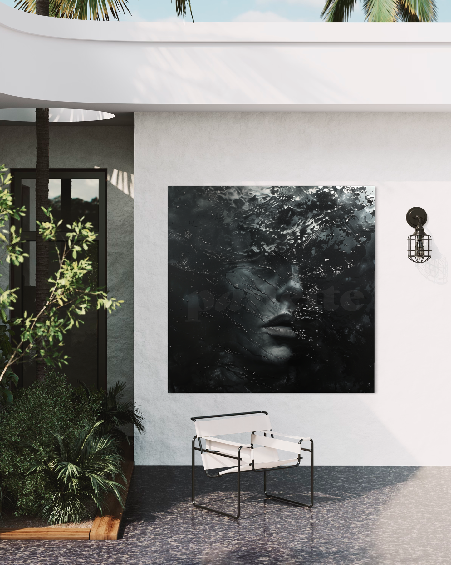 'Buoyant' one-of-ai-kind custom art